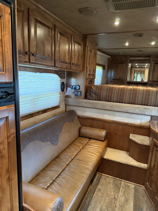 Used 2014 4-Star Trailers 3H 11' Trail Boss LQ Horse Trailer