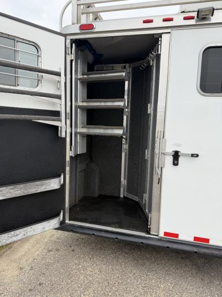 Used 2014 4-Star Trailers 3H 11' Trail Boss LQ Horse Trailer