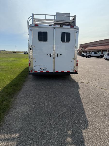 Used 2014 4-Star Trailers 3H 11' Trail Boss LQ Horse Trailer