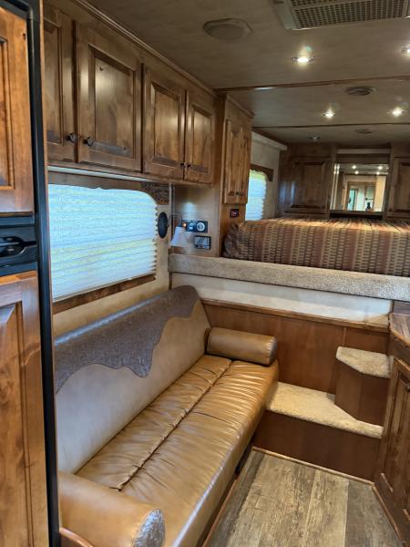 Used 2014 4-Star Trailers 3H 11' Trail Boss LQ Horse Trailer