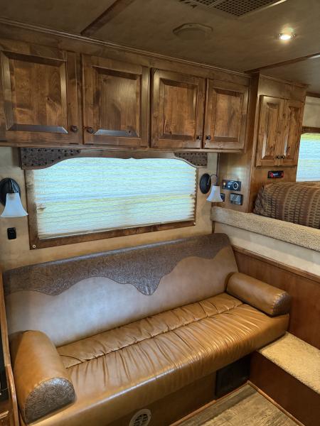 Used 2014 4-Star Trailers 3H 11' Trail Boss LQ Horse Trailer