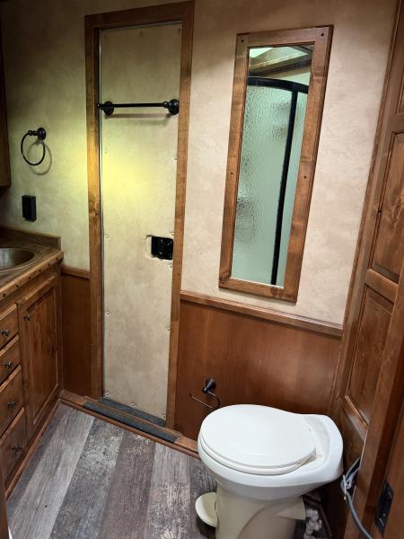 Used 2014 4-Star Trailers 3H 11' Trail Boss LQ Horse Trailer