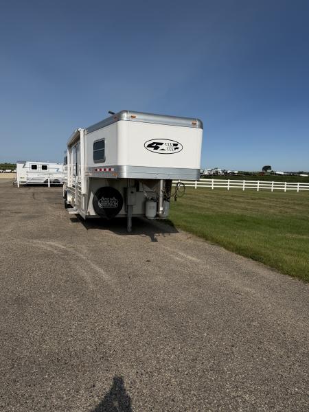Used 2014 4-Star Trailers 3H 11' Trail Boss LQ Horse Trailer