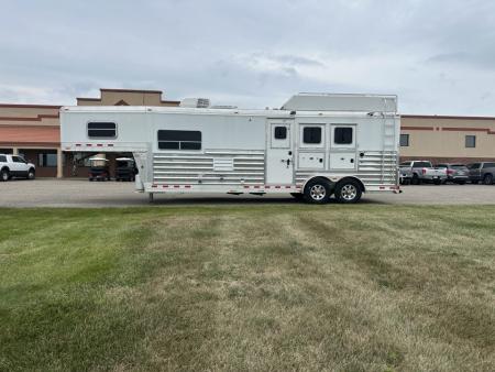 Used 2014 4-Star Trailers 3H 11' Trail Boss LQ Horse Trailer