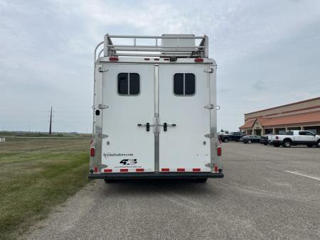 Used 2014 4-Star Trailers 3H 11' Trail Boss LQ Horse Trailer