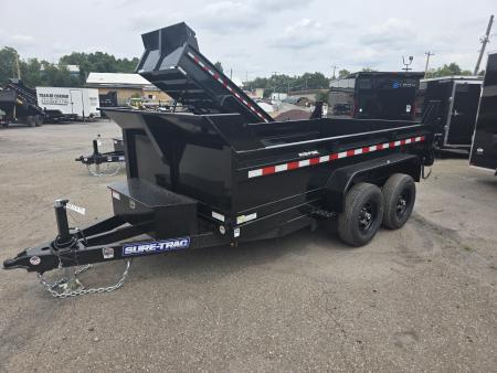 New 2026 Sure-Trac 6X12 10K - RAMPS Dump Trailer