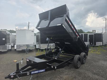 New 2026 Sure-Trac 6X12 10K - RAMPS Dump Trailer