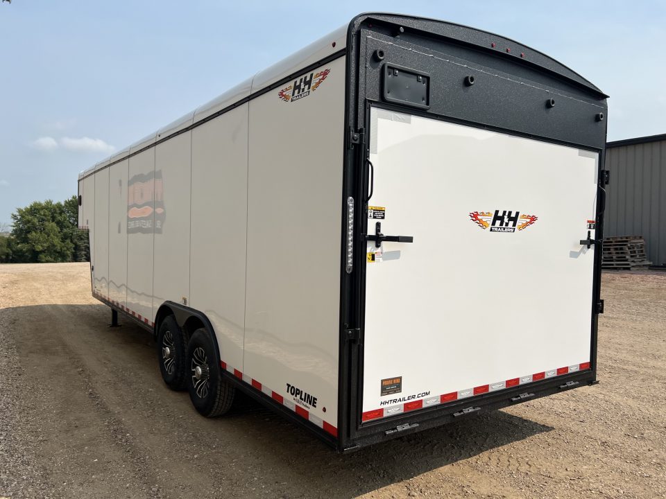 New 2027 H&H Trailers 24 Gooseneck Cargo / Enclosed Trailer