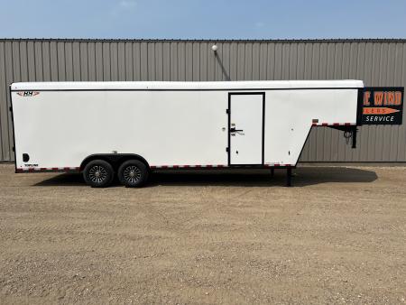New 2027 H&H Trailers 24 Gooseneck Cargo / Enclosed Trailer