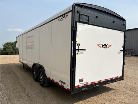 New 2027 H&H Trailers 24 Gooseneck Cargo / Enclosed Trailer