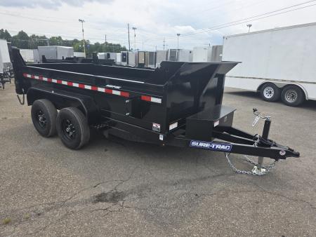 New 2027 Sure-Trac 6X12 10K - RAMPS Dump Trailer