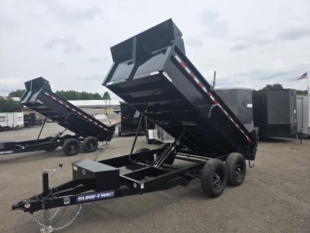 New 2027 Sure-Trac 6X12 10K - RAMPS Dump Trailer