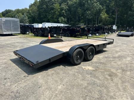 New 2026 Performance Trailers 7X18 wood deck 7,000 lb. GVWR Open Car Hauler