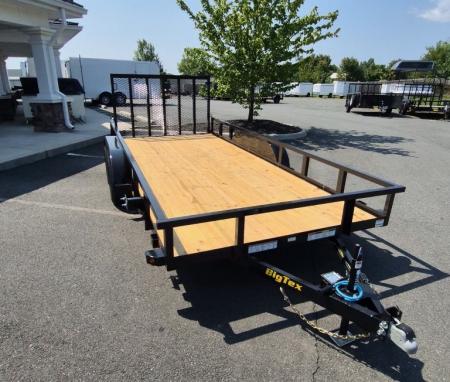 New 2027 BIG TEX TRAILERS 70PI-16 7x16 Utility Trailer