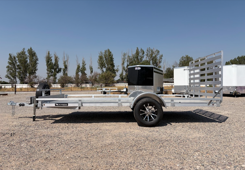 New 2027 Silverwing 7x14 3k Aluminum Utility Trailer