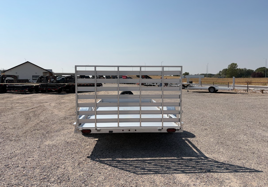 New 2027 Silverwing 7x14 3k Aluminum Utility Trailer