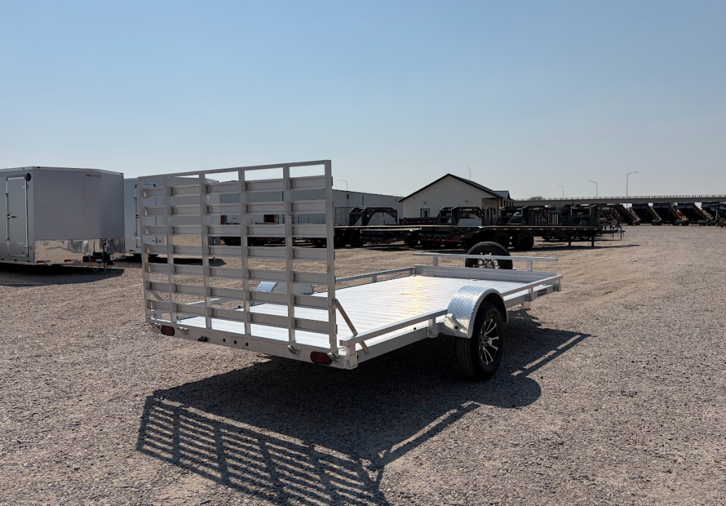 New 2027 Silverwing 7x14 3k Aluminum Utility Trailer