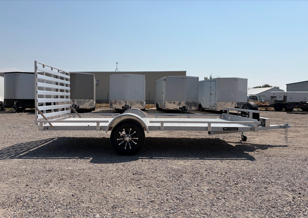 New 2027 Silverwing 7x14 3k Aluminum Utility Trailer