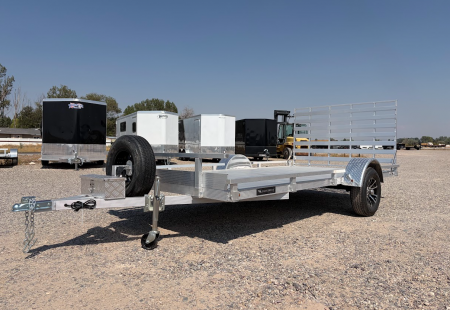 New 2027 Silverwing 7x14 3k Aluminum Utility Trailer