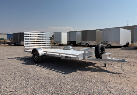 New 2027 Silverwing 7x14 3k Aluminum Utility Trailer