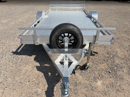 New 2027 Silverwing 7x14 3k Aluminum Utility Trailer