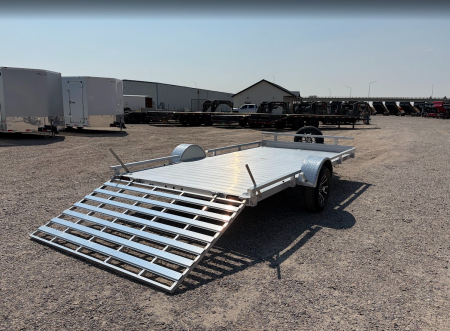 New 2027 Silverwing 7x14 3k Aluminum Utility Trailer