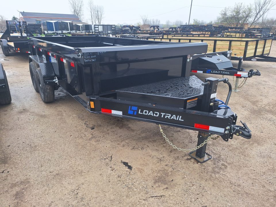New 2026 Load Trail 83x14 Low Pro Dump Trailer