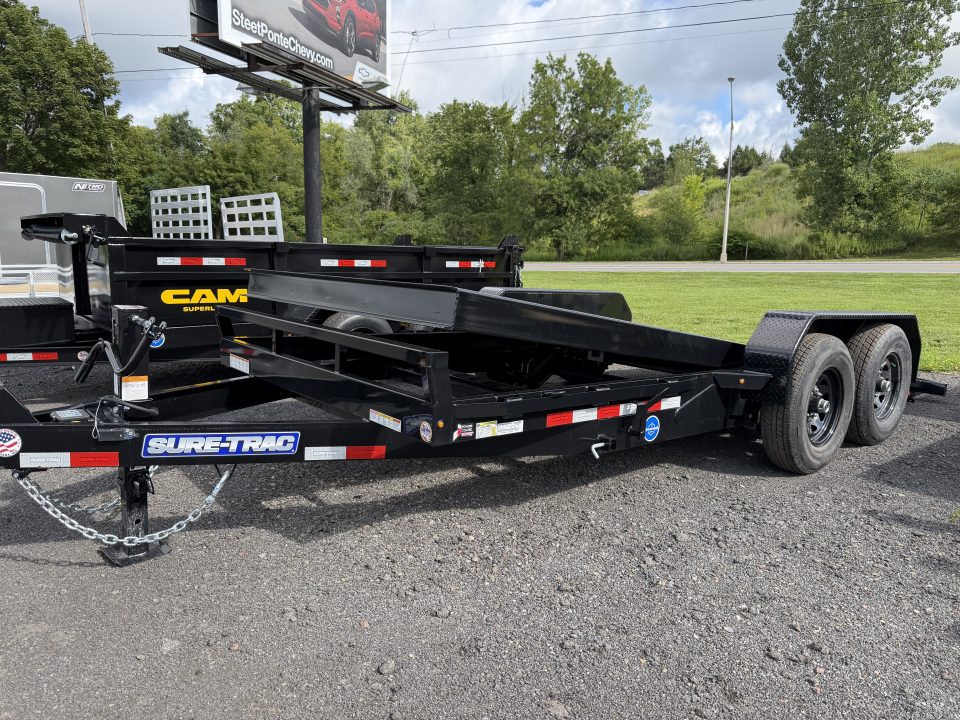 New 2026 Sure-Trac 7X18 Full Tilt Trailer 14K