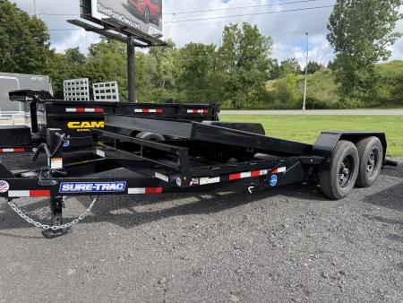 New 2026 Sure-Trac 7X18 Full Tilt Trailer 14K
