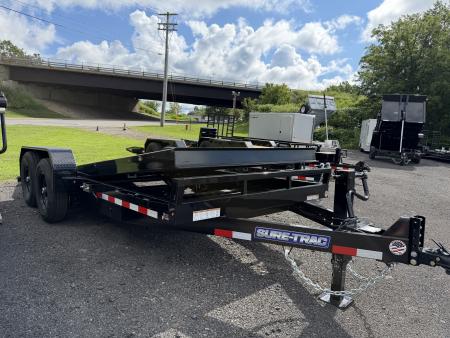 New 2026 Sure-Trac 7X18 Full Tilt Trailer 14K