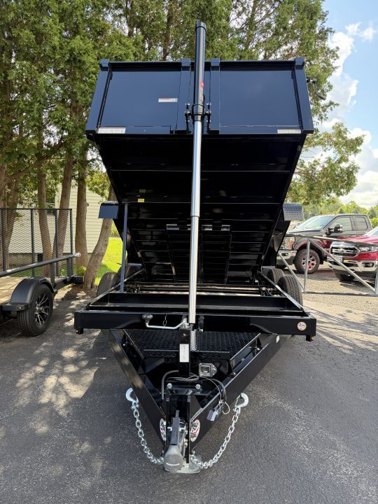 New 2026 Sure-Trac 7X12 HD Low Profile Telescopic Dump Trailer 12K