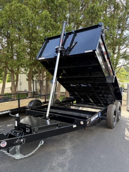New 2026 Sure-Trac 7X12 HD Low Profile Telescopic Dump Trailer 12K