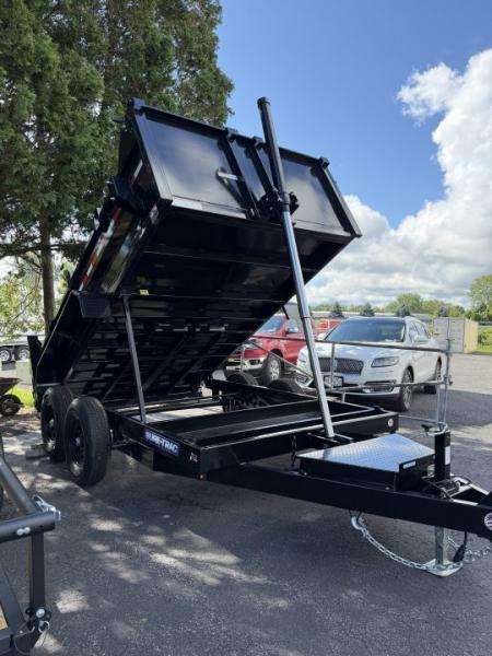 New 2026 Sure-Trac 7X12 HD Low Profile Telescopic Dump Trailer 12K