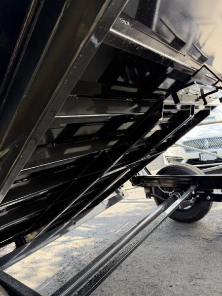 New 2026 Sure-Trac 7X12 HD Low Profile Telescopic Dump Trailer 12K