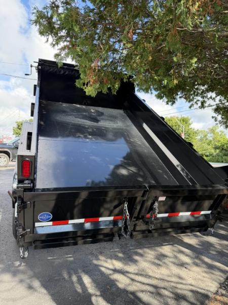 New 2026 Sure-Trac 7X12 HD Low Profile Telescopic Dump Trailer 12K