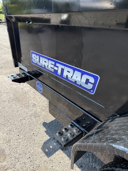 New 2026 Sure-Trac 7X12 HD Low Profile 4' Side Telescopic Dump Trailer 14K