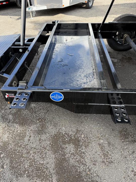 New 2026 Sure-Trac 7X12 HD Low Profile 4' Side Telescopic Dump Trailer 14K