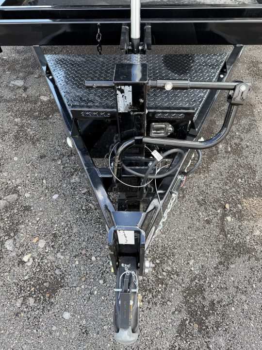 New 2026 Sure-Trac 7X12 HD Low Profile 4' Side Telescopic Dump Trailer 14K
