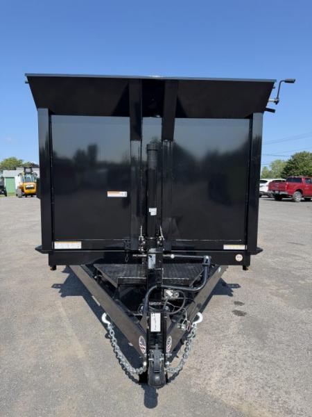 New 2026 Sure-Trac 7X12 HD Low Profile 4' Side Telescopic Dump Trailer 14K