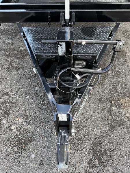 New 2026 Sure-Trac 7X12 HD Low Profile 4' Side Telescopic Dump Trailer 14K