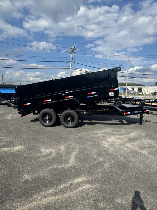New 2027 Load Trail DE83"X14' Dump Trailer 24" Bolt On Dump Sides