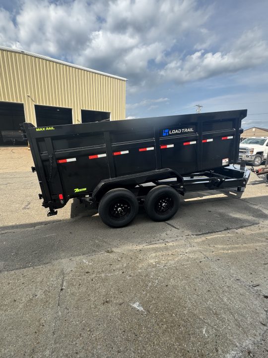 New 2027 Load Trail DL83"X14' Dump Trailer / 48" SIDES 7 Ga Floor / Telescopic Cylinder
