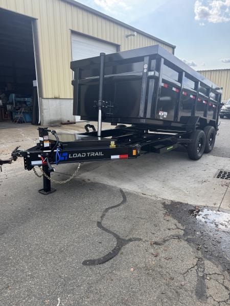 New 2027 Load Trail DL83 X14' Dump Trailer / 48  SIDES 7 Ga Floor / Telescopic Cylinder