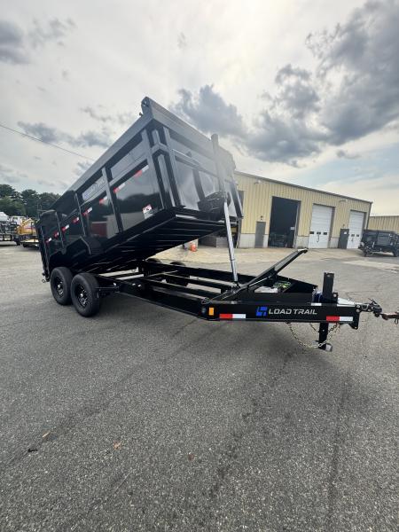 New 2027 Load Trail DL83"X14' Dump Trailer / 48" SIDES / 7 Ga Floor / Telescopic Cylinder