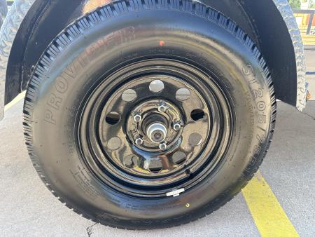 New #158652 2027 LAMAR UC 12 X 83 SINGLE AXLE PIPE TOP 3K UTILITY TRAILER W/ REAR RAMP GATE