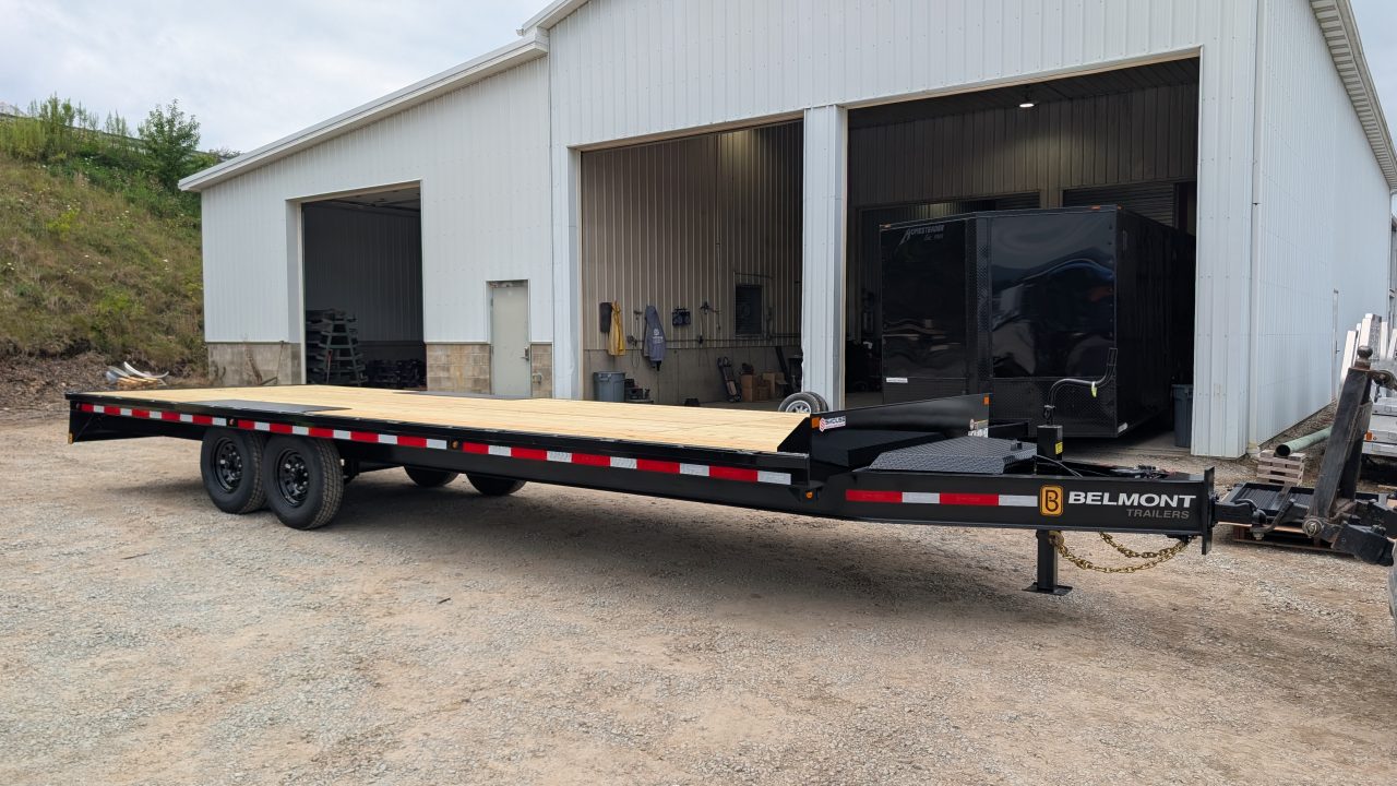 New 2026 Belmont 24' Deckover Tagalong w/ Underbody Ramps