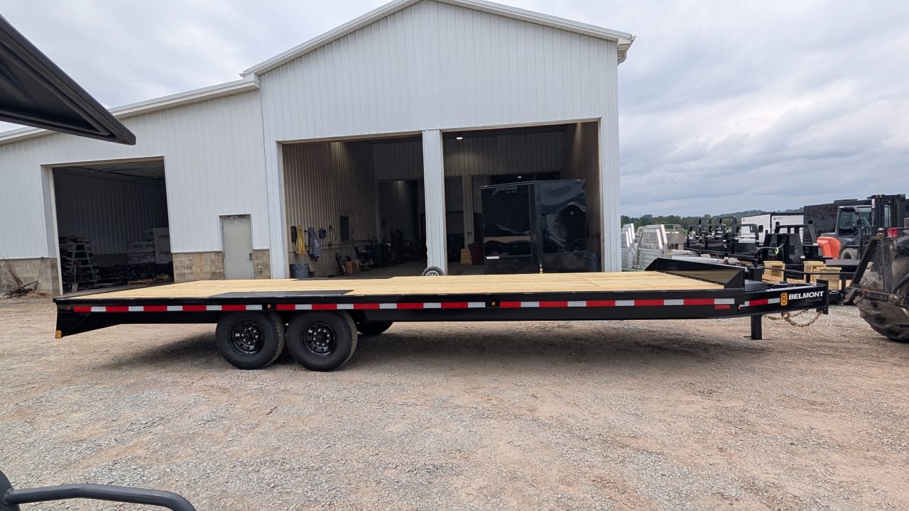 New 2026 Belmont 24' Deckover Tagalong w/ Underbody Ramps