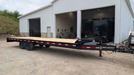 New 2026 Belmont 24' Deckover Tagalong w/ Underbody Ramps