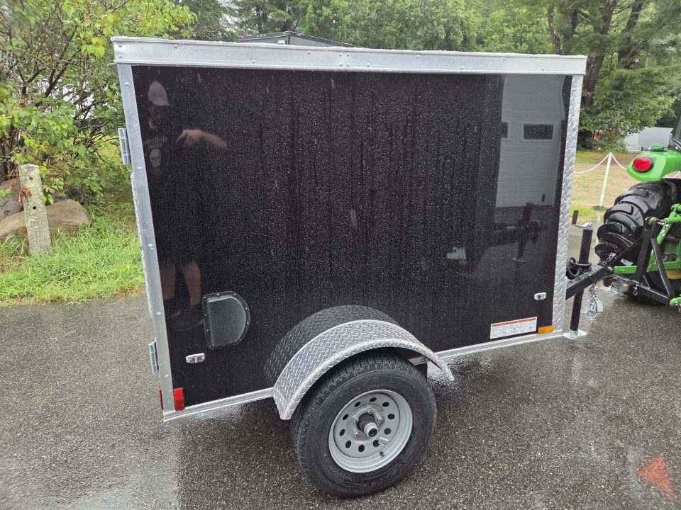 New 2026 Anvil 4x6 enclosed cargo trailer with barn door Cargo / Enclosed Trailer