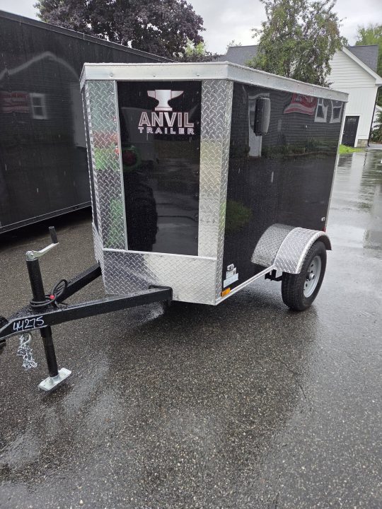 New 2026 Anvil 4x6 enclosed cargo trailer with barn door Cargo / Enclosed Trailer